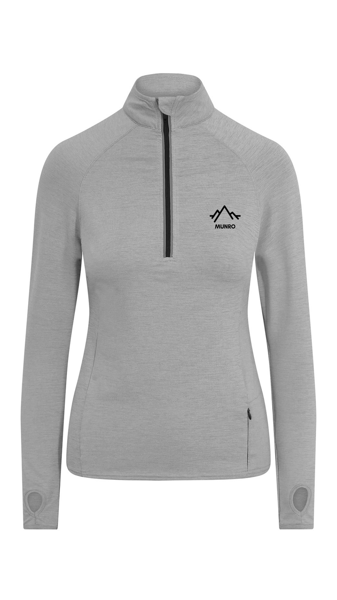 Womens Active 1/2 Zip Top - French Navy